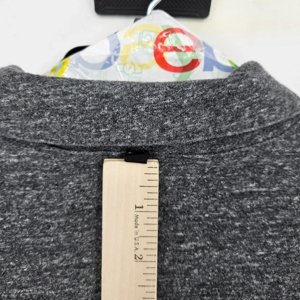 Rag & Bone Polo Shirt Mens‎ XL Short Sleeve Casual Preppy Heather Gray Black